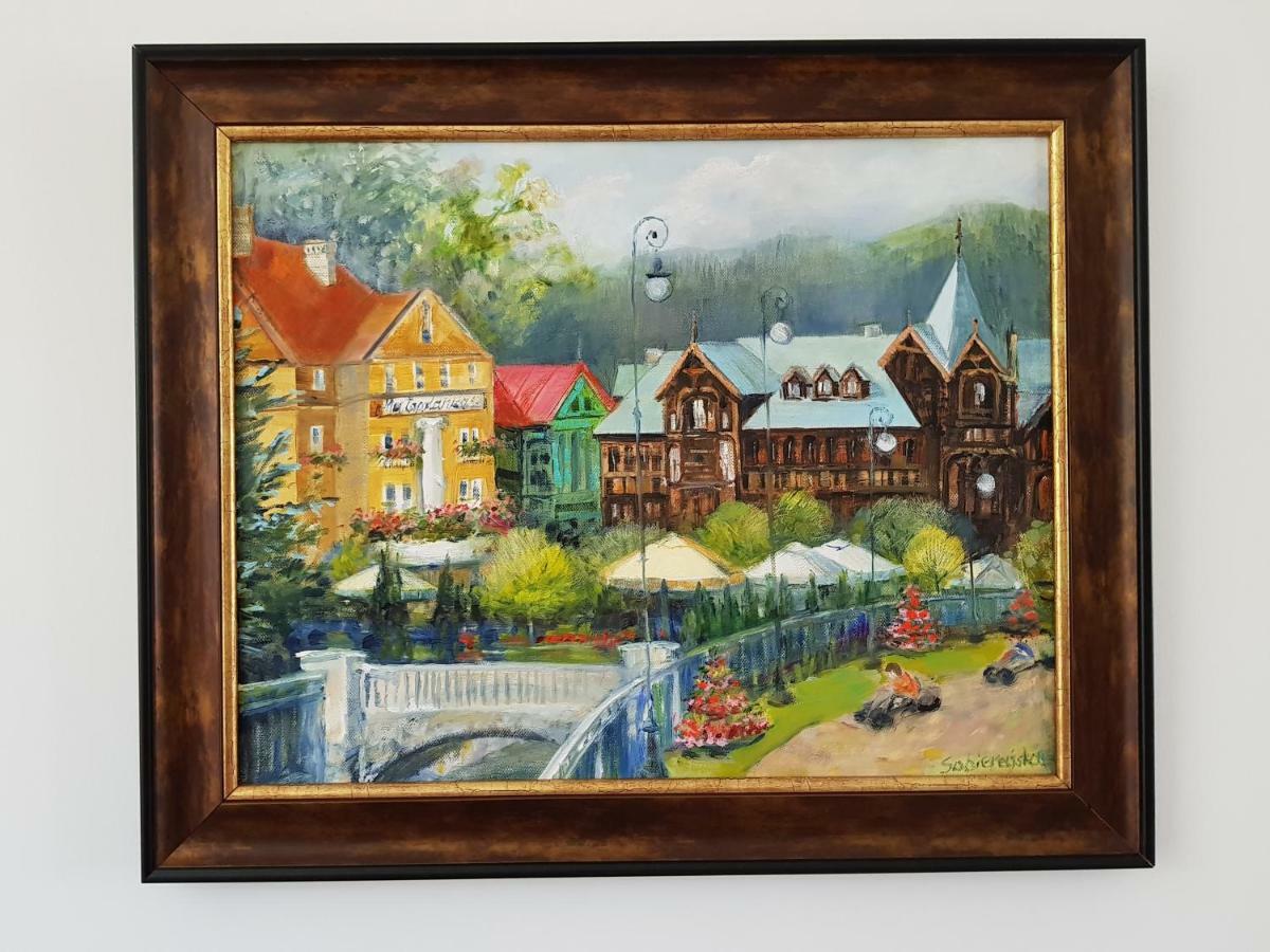 Pod Modrzewiami Apartment Krynica Zdroj Bagian luar foto