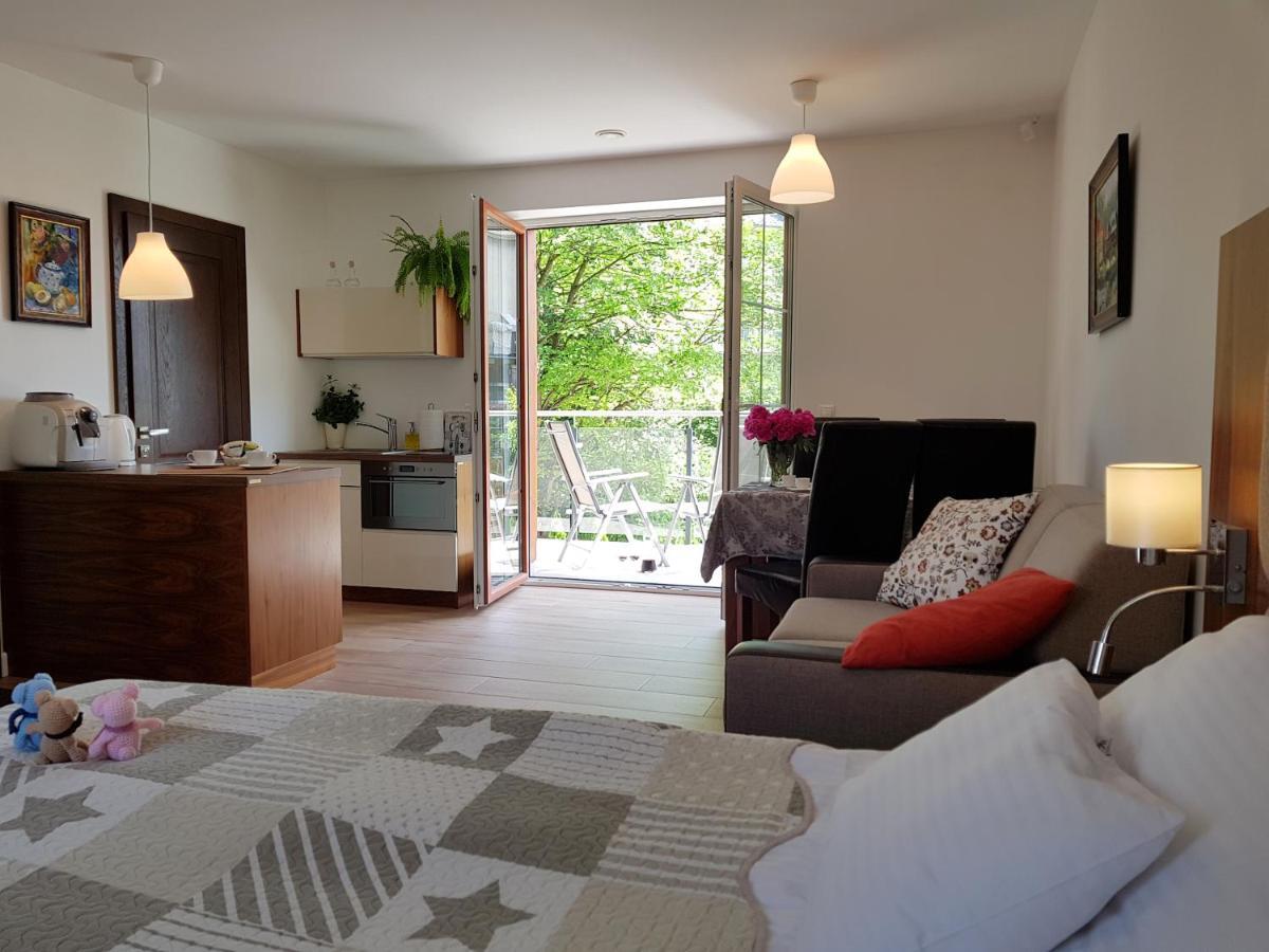 Pod Modrzewiami Apartment Krynica Zdroj Bagian luar foto