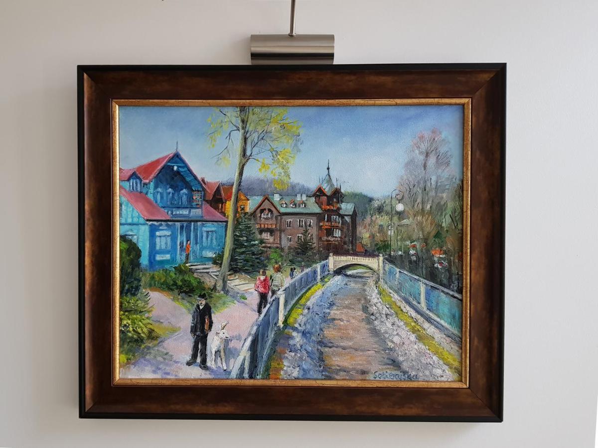 Pod Modrzewiami Apartment Krynica Zdroj Bagian luar foto